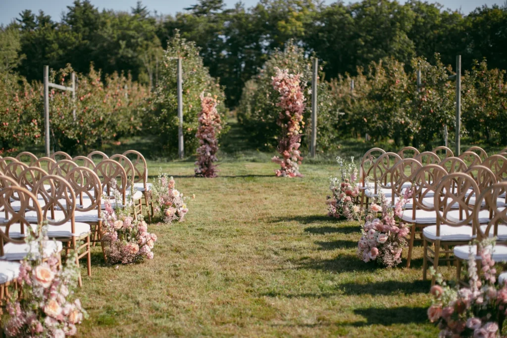 The Greenery Milton, NH ceremony photos, New England wedding planner and photographer
