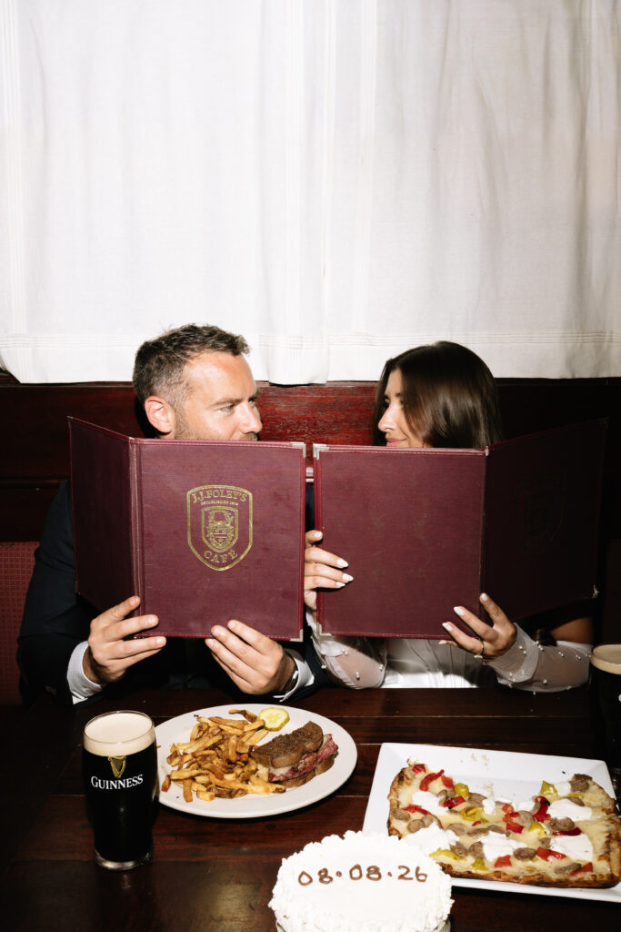 bar engagement photos in south end boston massachusetts
