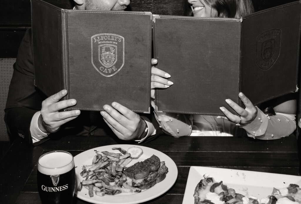 bar engagement photos in south end boston massachusetts