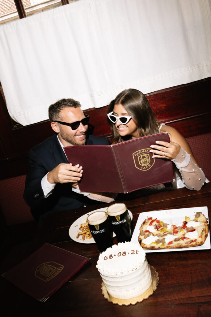 Direct flash bar engagement photos in boston massachusetts
