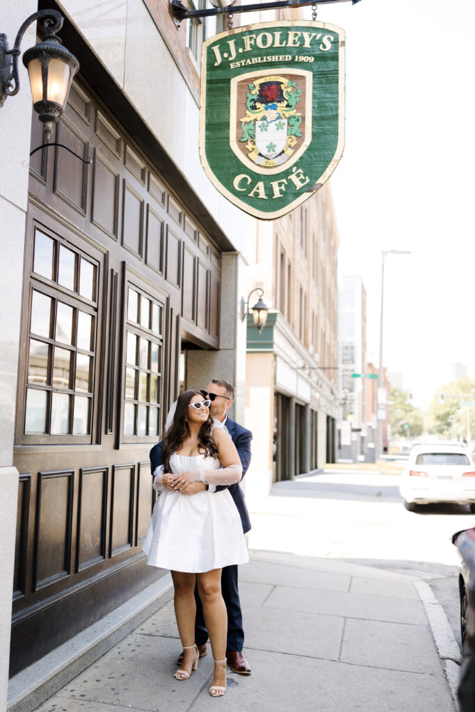Boston South End Engagement Photos