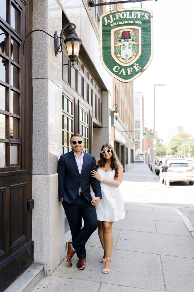 Boston South End Engagement Photos