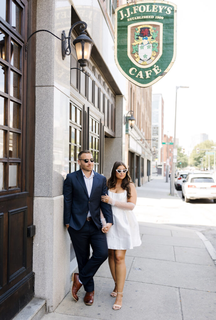 Boston South End Engagement Photos