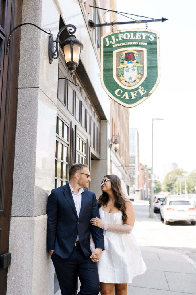 Boston South End Engagement Photos