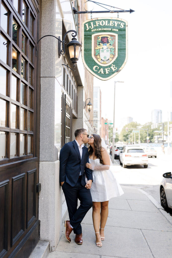 Timeless Boston engagement photos