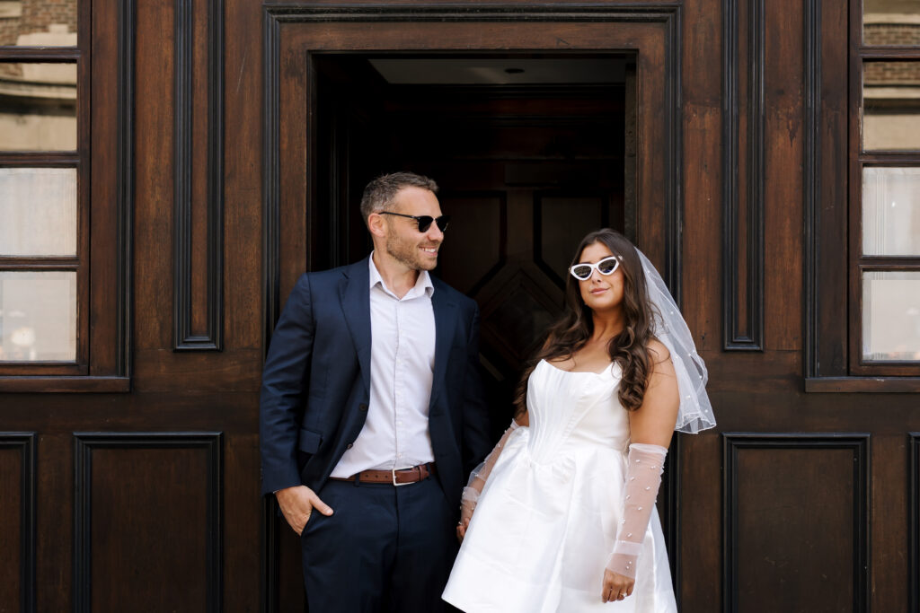 Romantic editorial engagement photos South end boston
