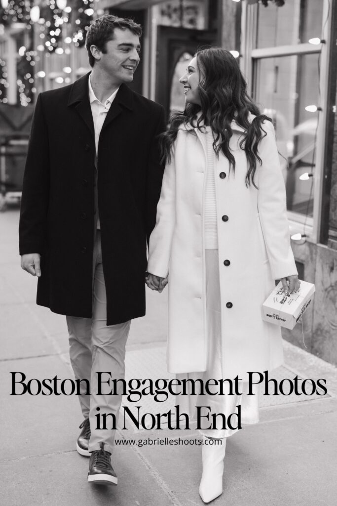 Pinterest post for Boston engagement session
