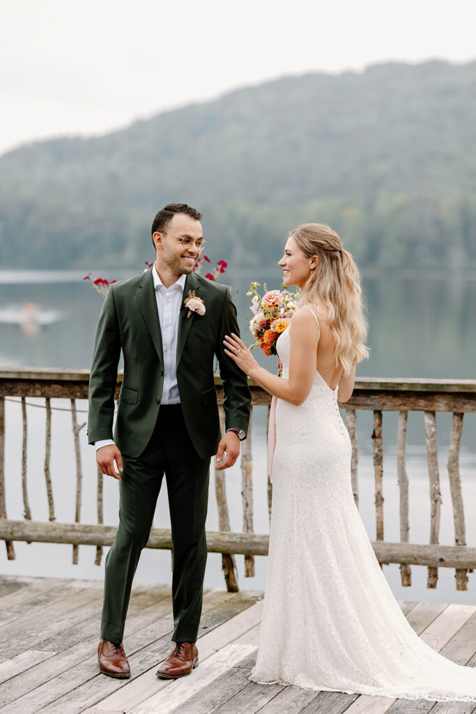 First look at Ogontz White Mountain Resort wedding in New Hampshire, NH Wedding Photographer