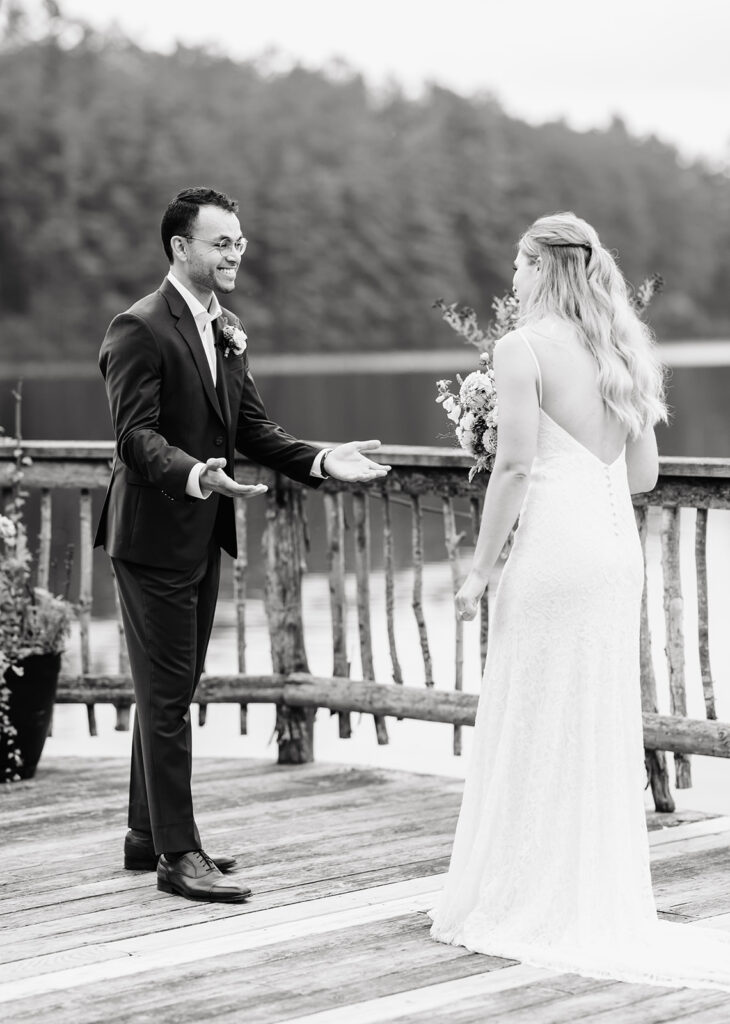 First look at Ogontz White Mountain Resort wedding in New Hampshire, NH Wedding Photographer