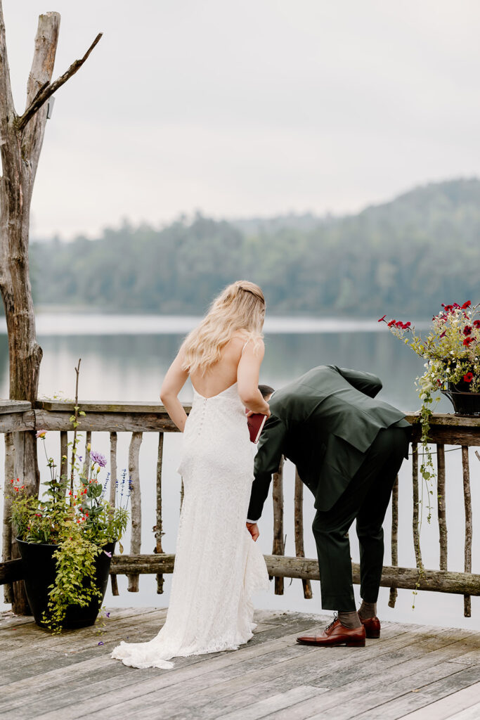 First look at Ogontz White Mountain Resort wedding in New Hampshire, NH Wedding Photographer
