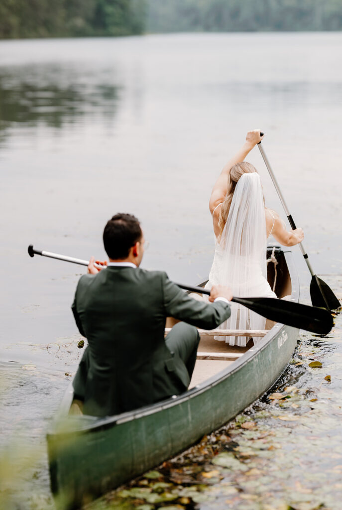 Outdoor wedding portraits at Ogontz White Mountain Resort in New Hampshire, New England wedding photographer