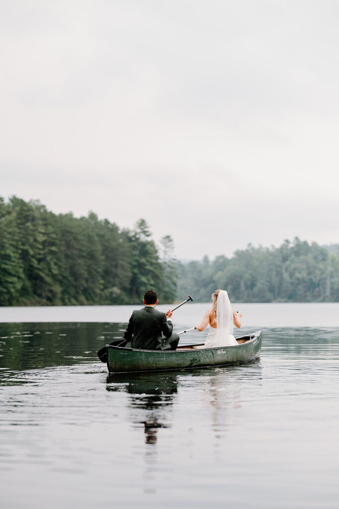 Outdoor wedding portraits at Ogontz White Mountain Resort in New Hampshire, New England wedding photographer