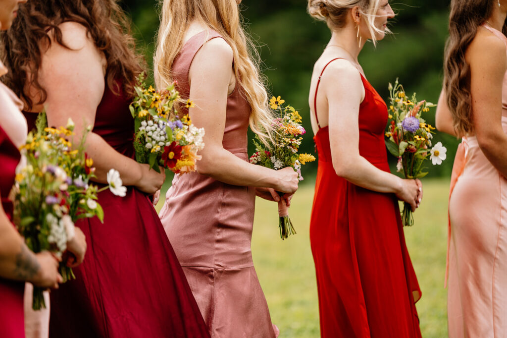 Wedding ceremony at Ogontz White Mountain Resort, New Hampshire Wedding Photographer