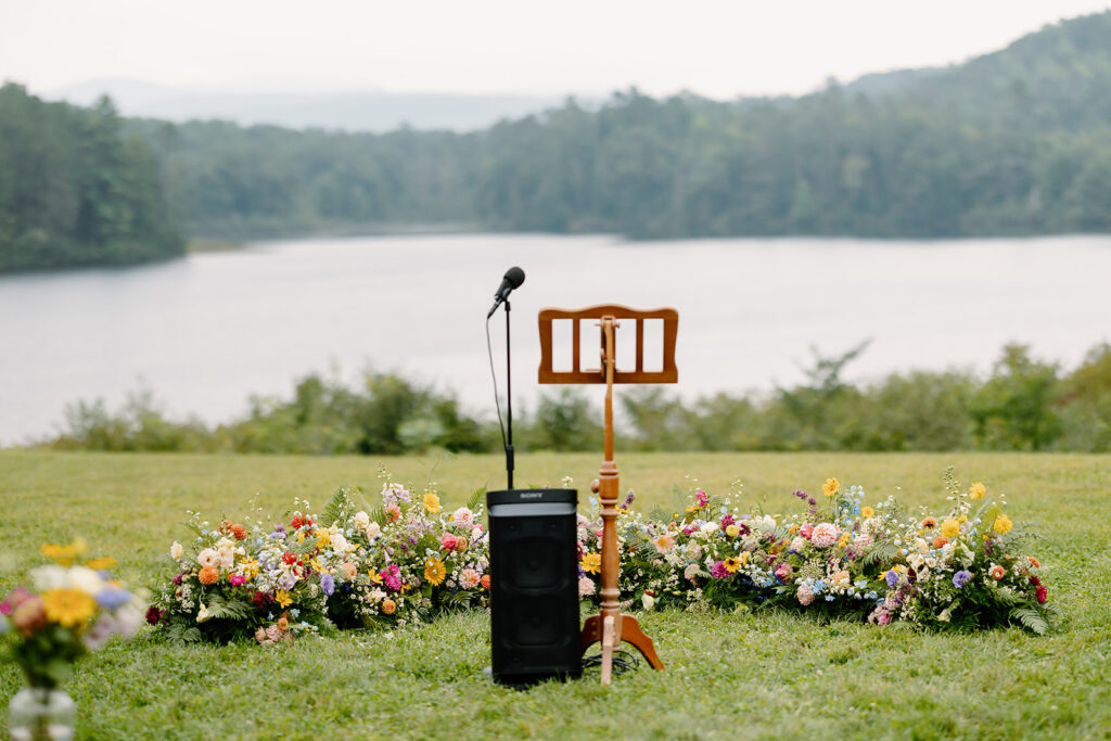 Wedding ceremony details New Hampshire wedding photographer