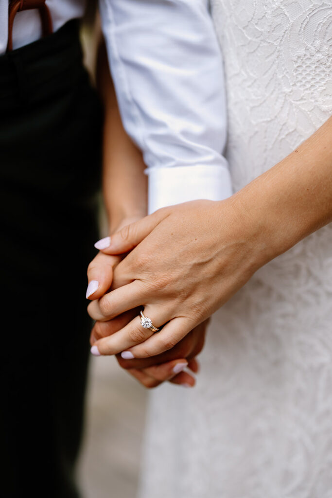 Outdoor wedding portraits at Ogontz White Mountain Resort in New Hampshire, New England wedding photographer